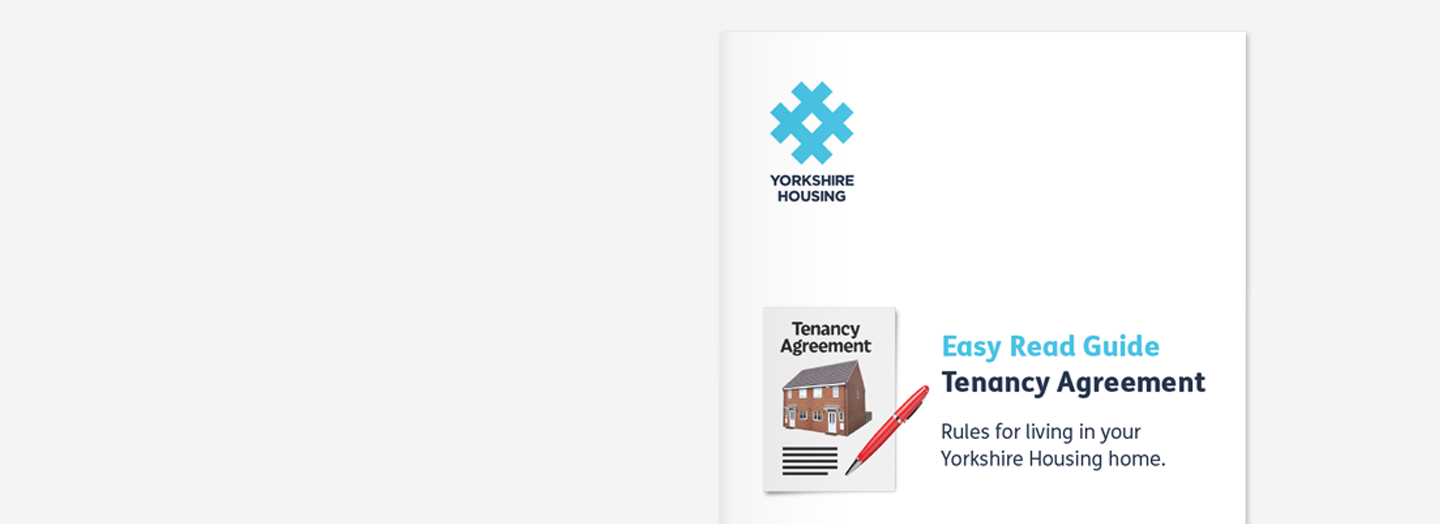 Yorkshire Housing Easy Read Tenancy Agreement Cover